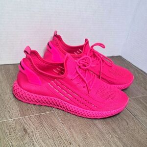 PONY PP2-Pro Walking Sneakers Womans size 7 5 Pink Slip -On